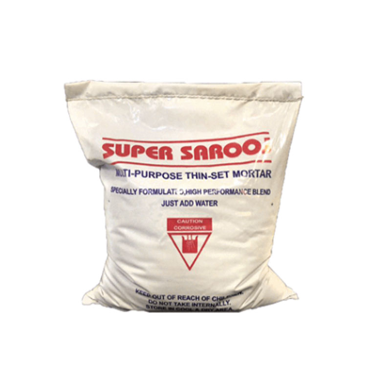   Sarooj Powdered Ceramic/Tile Glue (For Export - 10 kg)<br/>Type : Super<br/>Manufacturer : Qom Adhesive and Resin Chemical Industries
