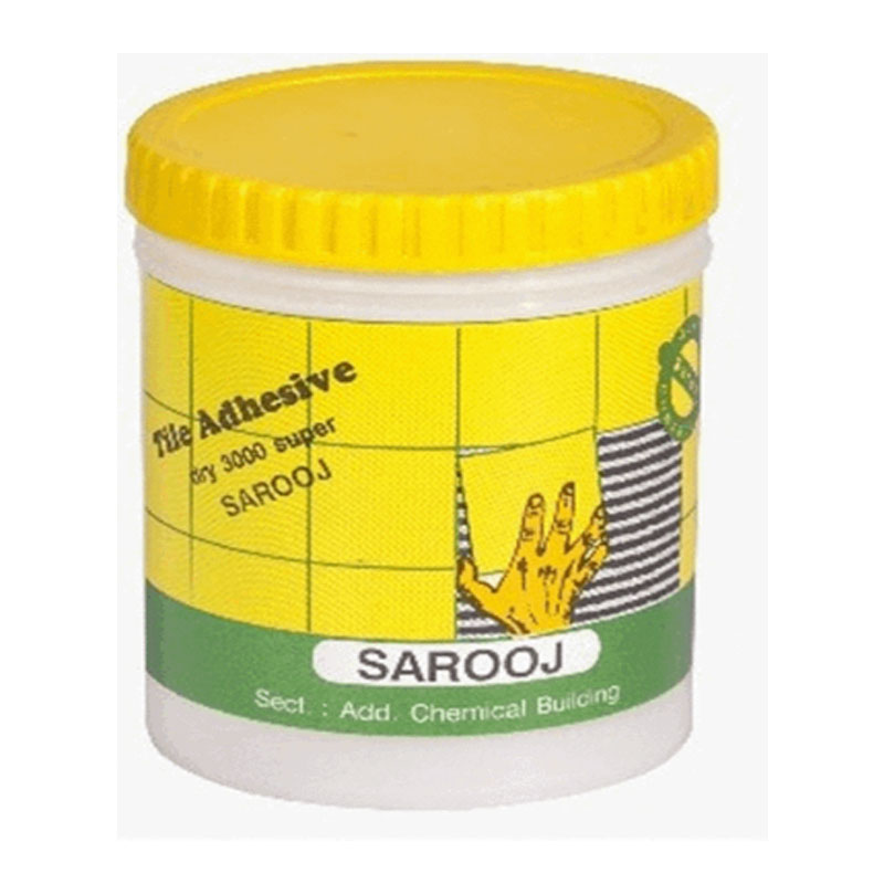   Sarooj Tile Paste Adhesive (1 kg)<br/>Type : D2 - Gold<br/>Manufacturer : Qom Adhesive and Resin Chemical Industries