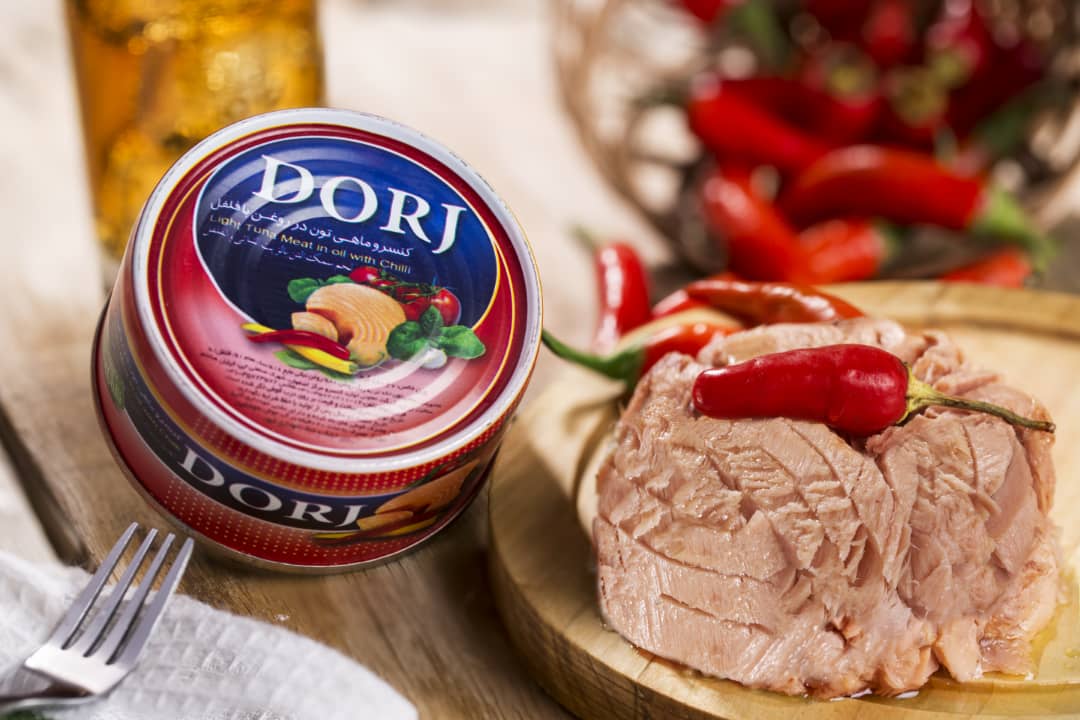  tuna oil with pepper Doraj brand 
