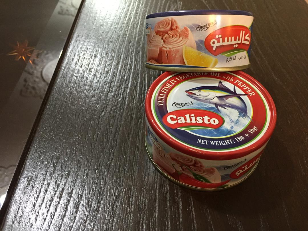 تن ماهی 180 گرمی کالیستو (calisto) با طعم فلفل کیفیت ممتاز - ماهی هوور مناسب صادرات