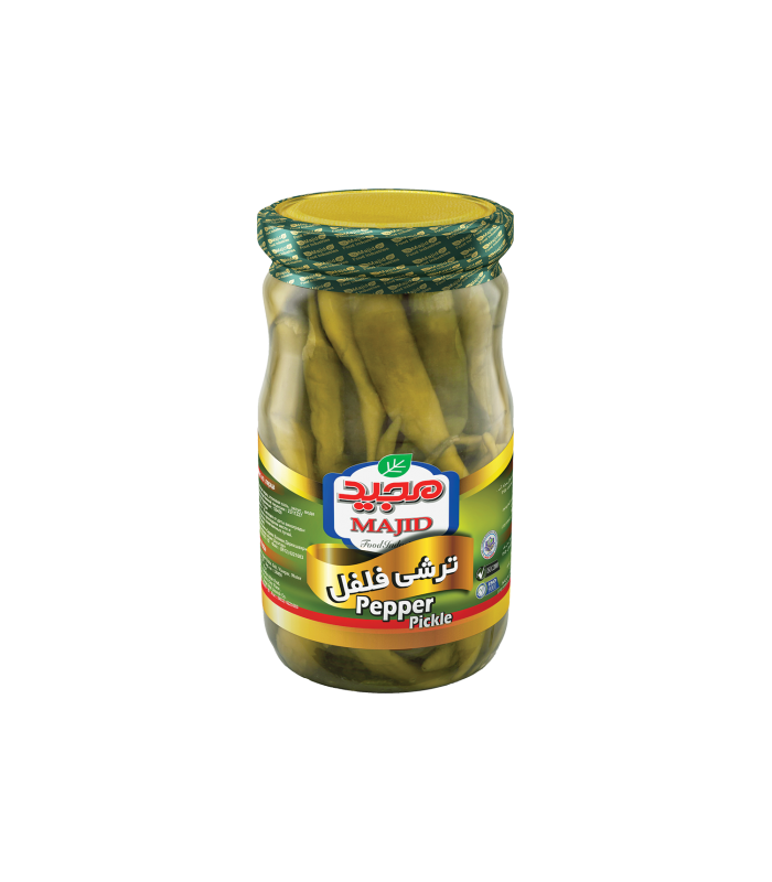 Pickled small pepper 670g Majid food industry