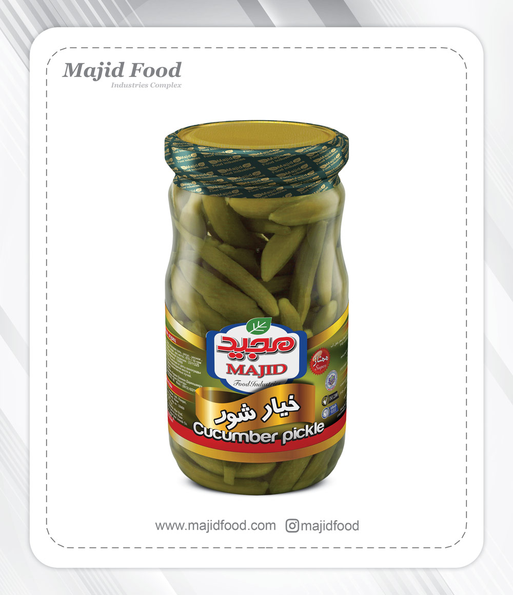 Premium pickles 620 g Majid Food Industries