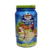Low fat family size mayonnaise 900 g Majid food industry