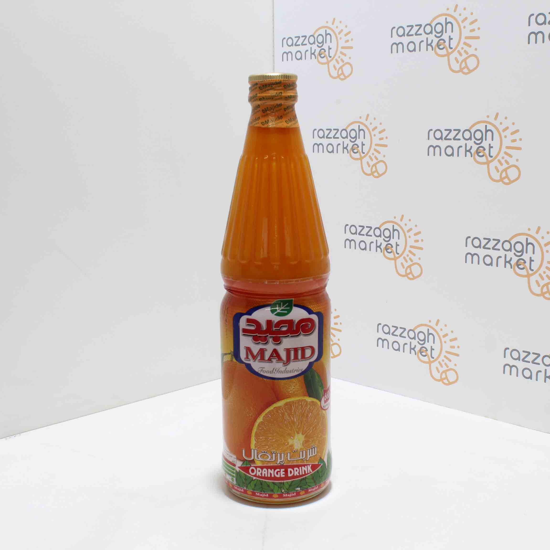 Orange Syrup 500g  Majid Food Industries