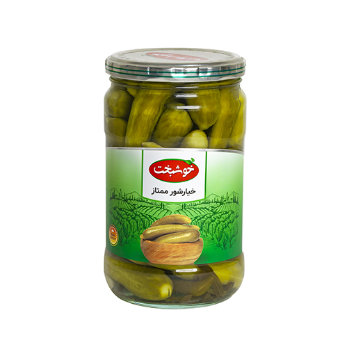 Premium Canned pickled cucumber 680 g