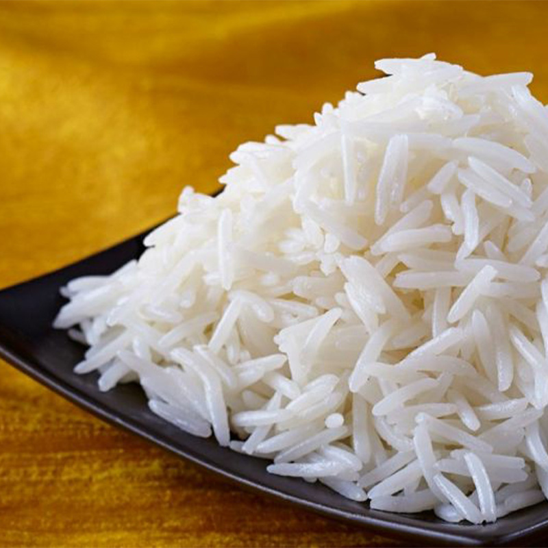 برنج دانه بلند هندی parboiled با کیفیت عالی IR 64 غیر باسمتی کشت اورگانیک 5 درصد خرد بسته بندی شده در ابعاد 10، 25، 50 کیلو گرم