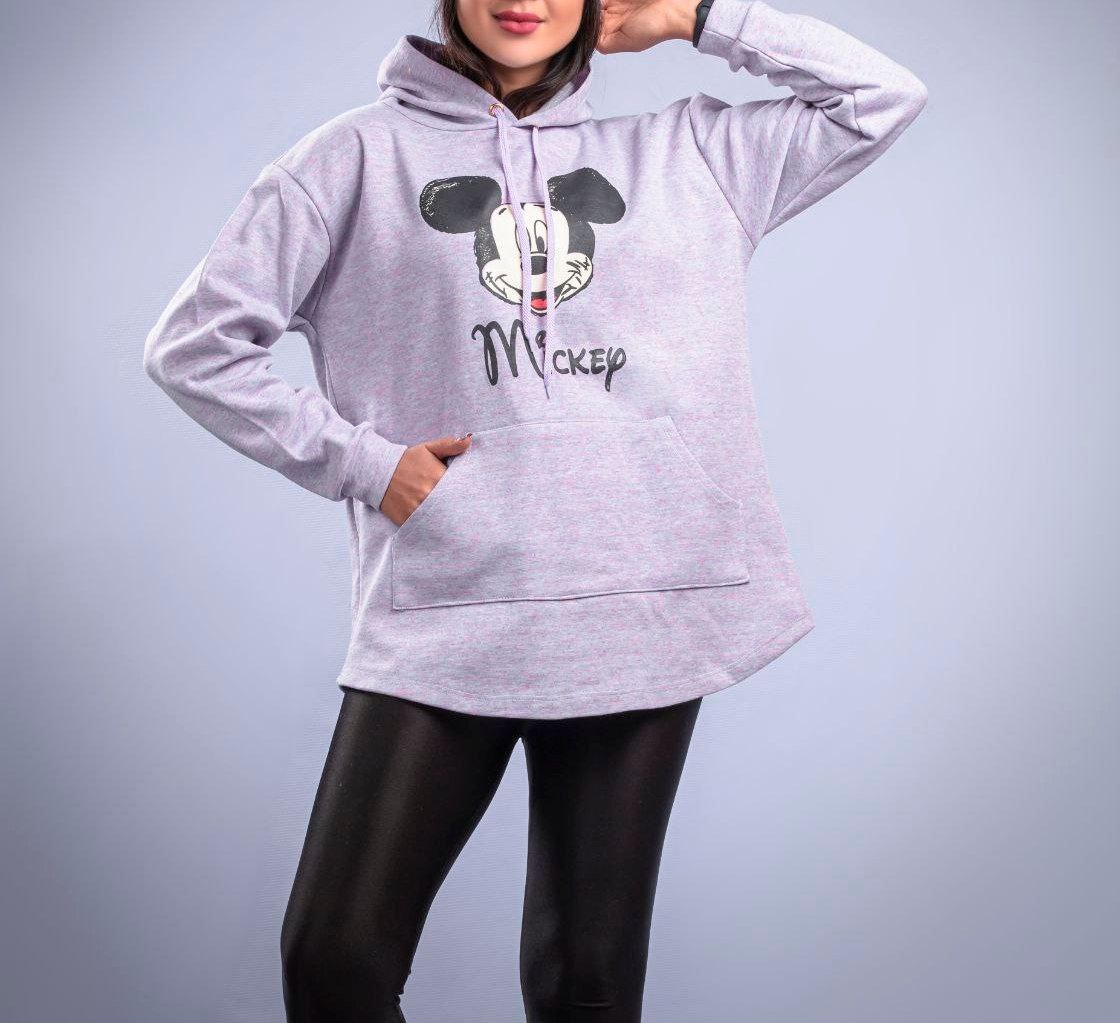 Dors fluffy thick hoodie Mickey One