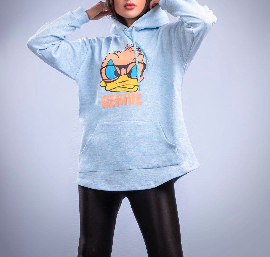 Dors fluffy duck thick hoodie