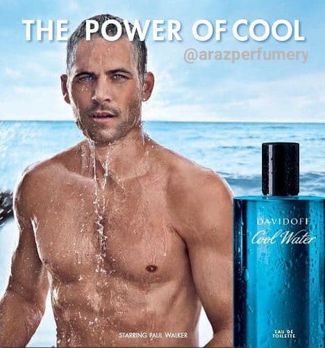 Men's eau de toilette davidoff cool water