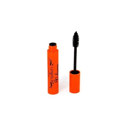 Orange Ethernet mascara with small lashes and volume