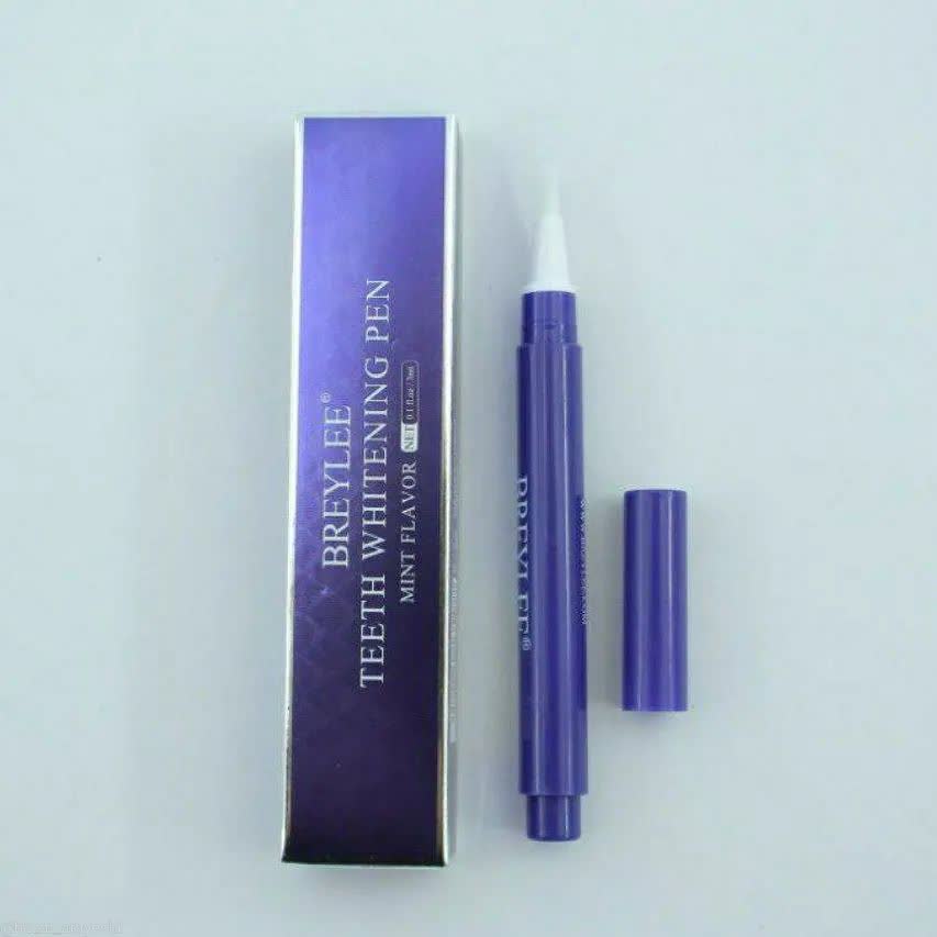 Braille tooth whitening pen