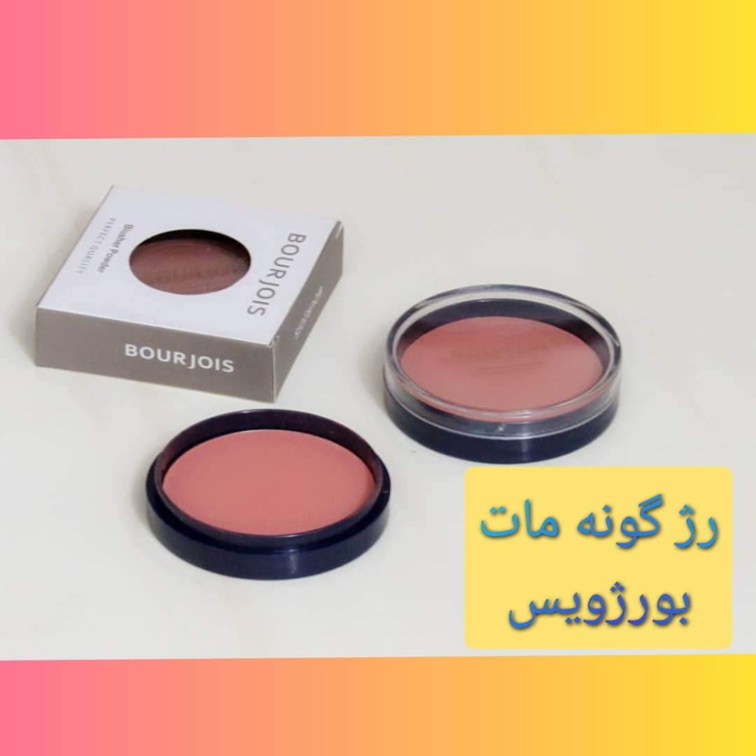 BOURJOIS blush with brick color in small package