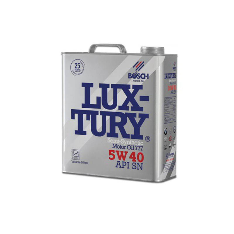 Luxury Bosch 5W40 SN four liter engine oil