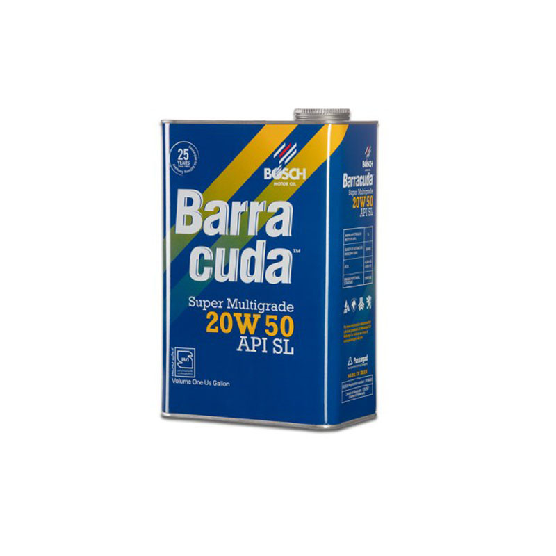 Bosch Barcuda 20W50 SL four liter engine oil