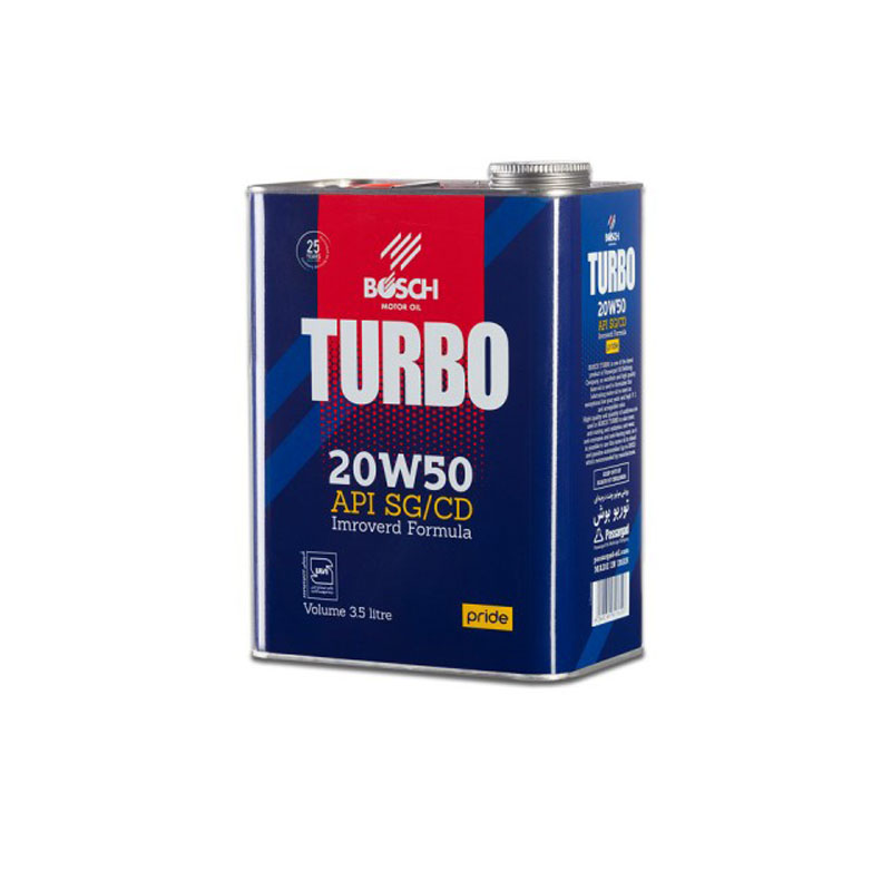 Bosch Turbo 20W50 SG engine oil three and a half liters