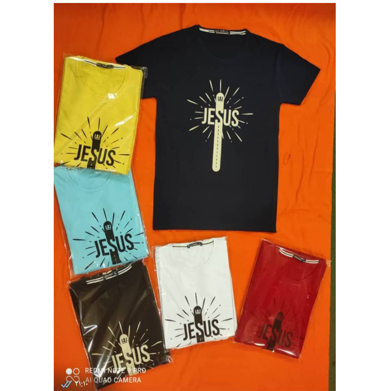 T-shirt Made of super cotton in three sizes and six color