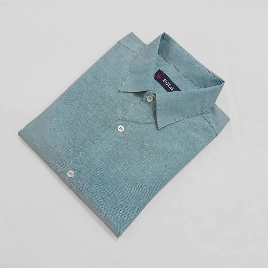 Men's cotton short-sleeved shirt