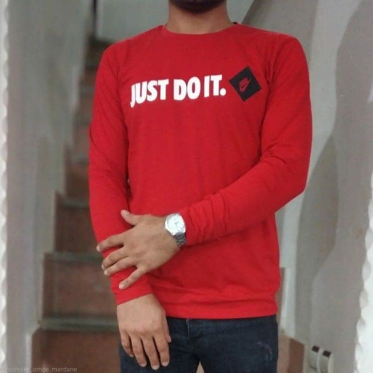 just do it designed mens long-sleeve 