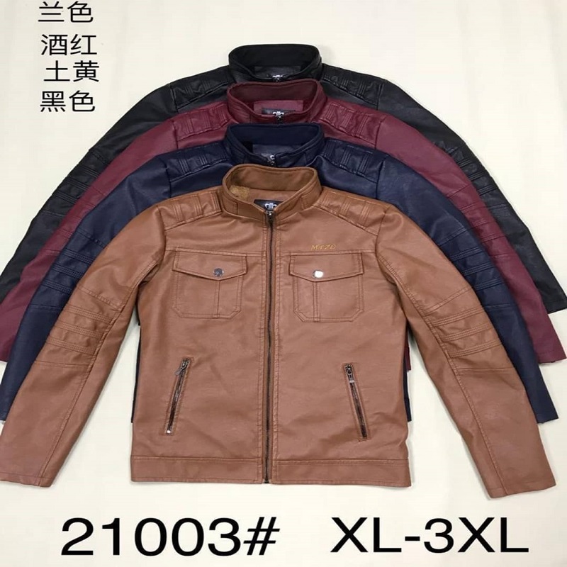 Chinese leather men's jacket