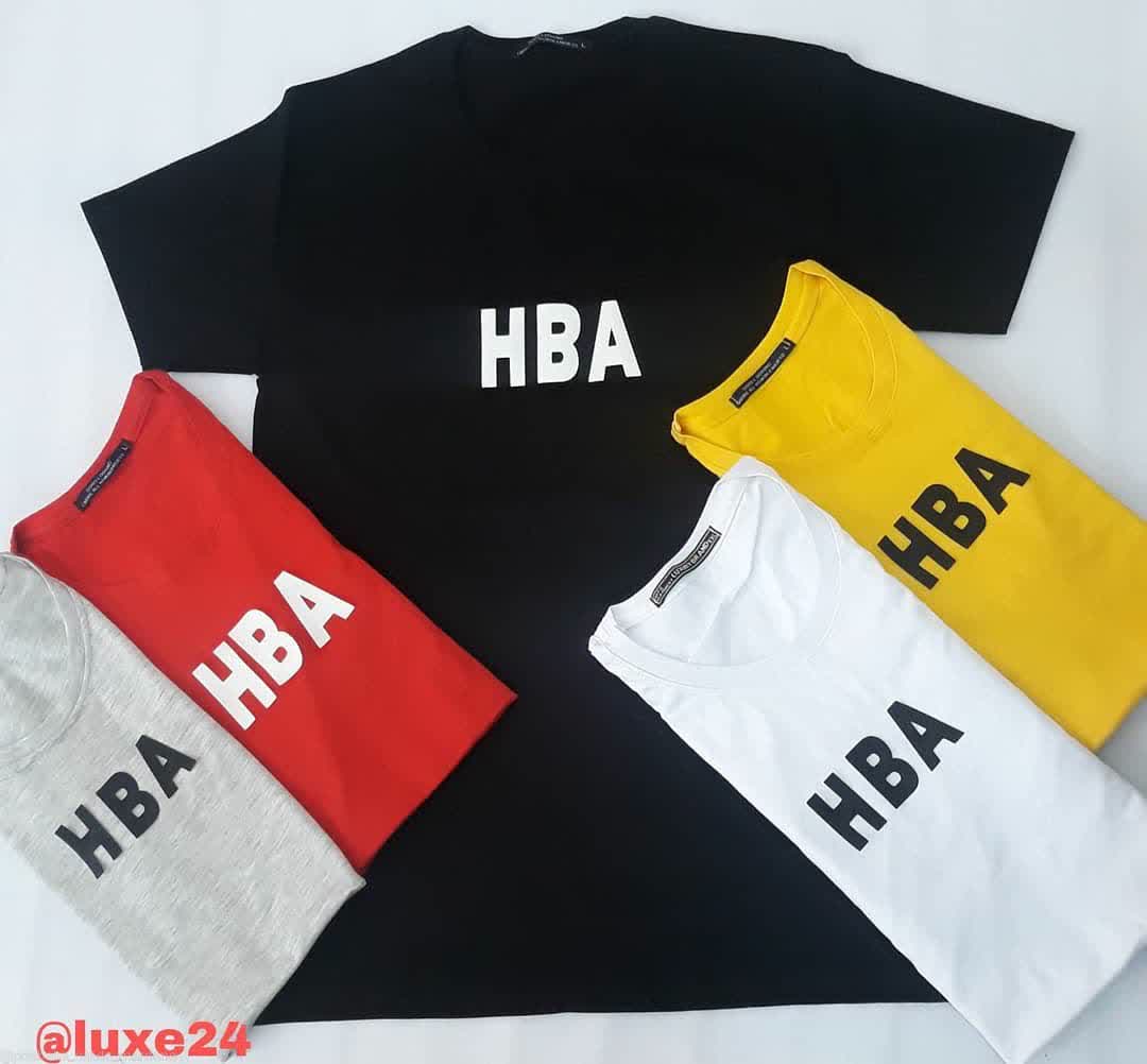 Men's short-sleeved T-shirt HBA design