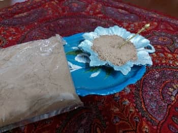 قاووت سنتی کرمان در بسته بندی یک کیلو گرمی ابعاد 19*30