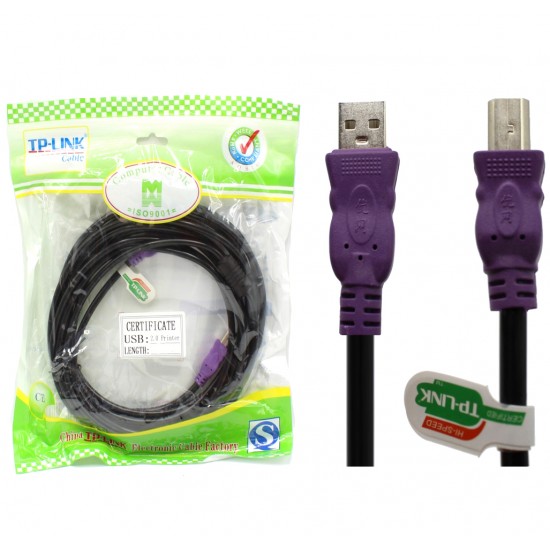 خرید عمده کابل پرینتر TP-LINK USB2 1.5M