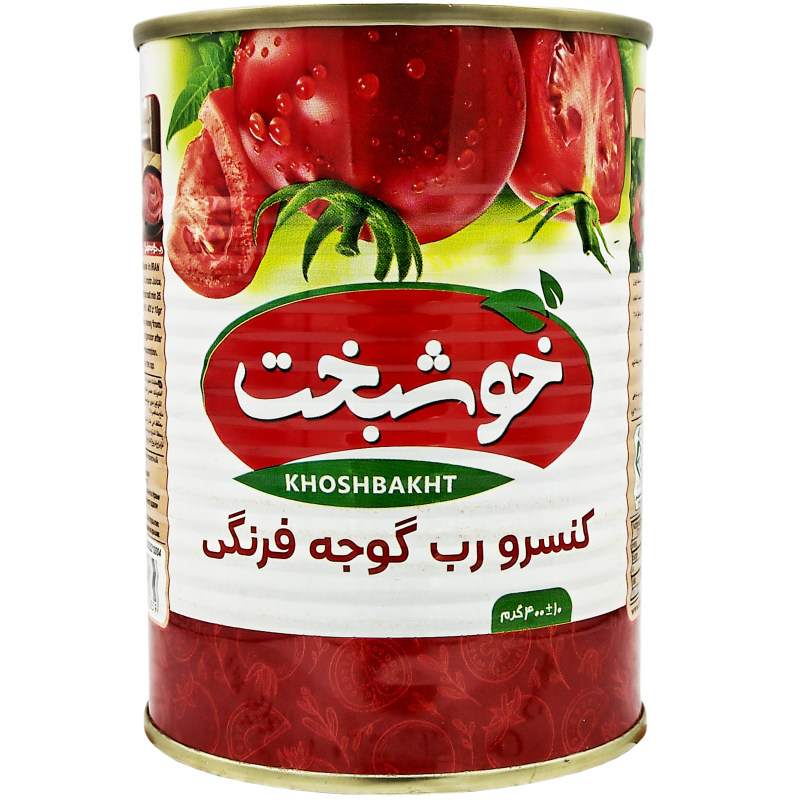 رب گوجه فرنگی خوشبخت- 400 گرم