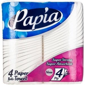 Kitchen towel napkins; papia layer;