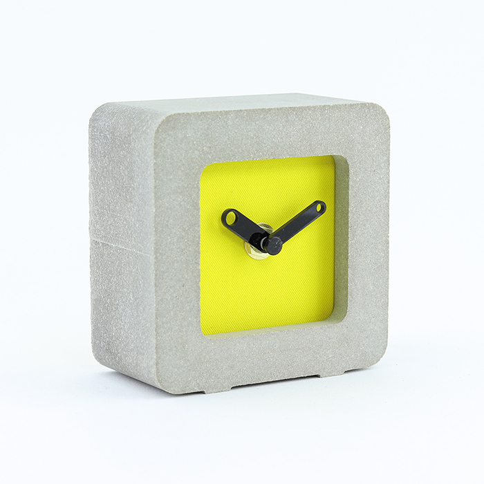 Bubble brand concrete lemon desktop handmade watch