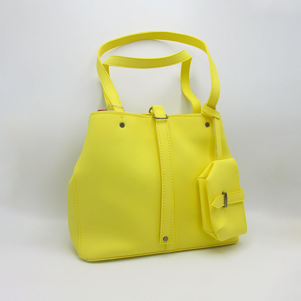 کیف زنانه جدید بزرگ زرد