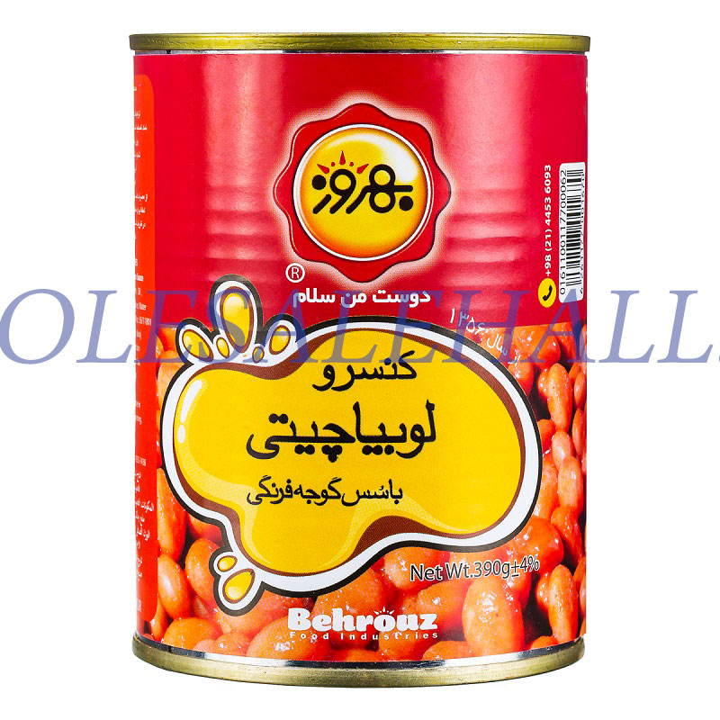 Canned Beans 390 grams Behrouz