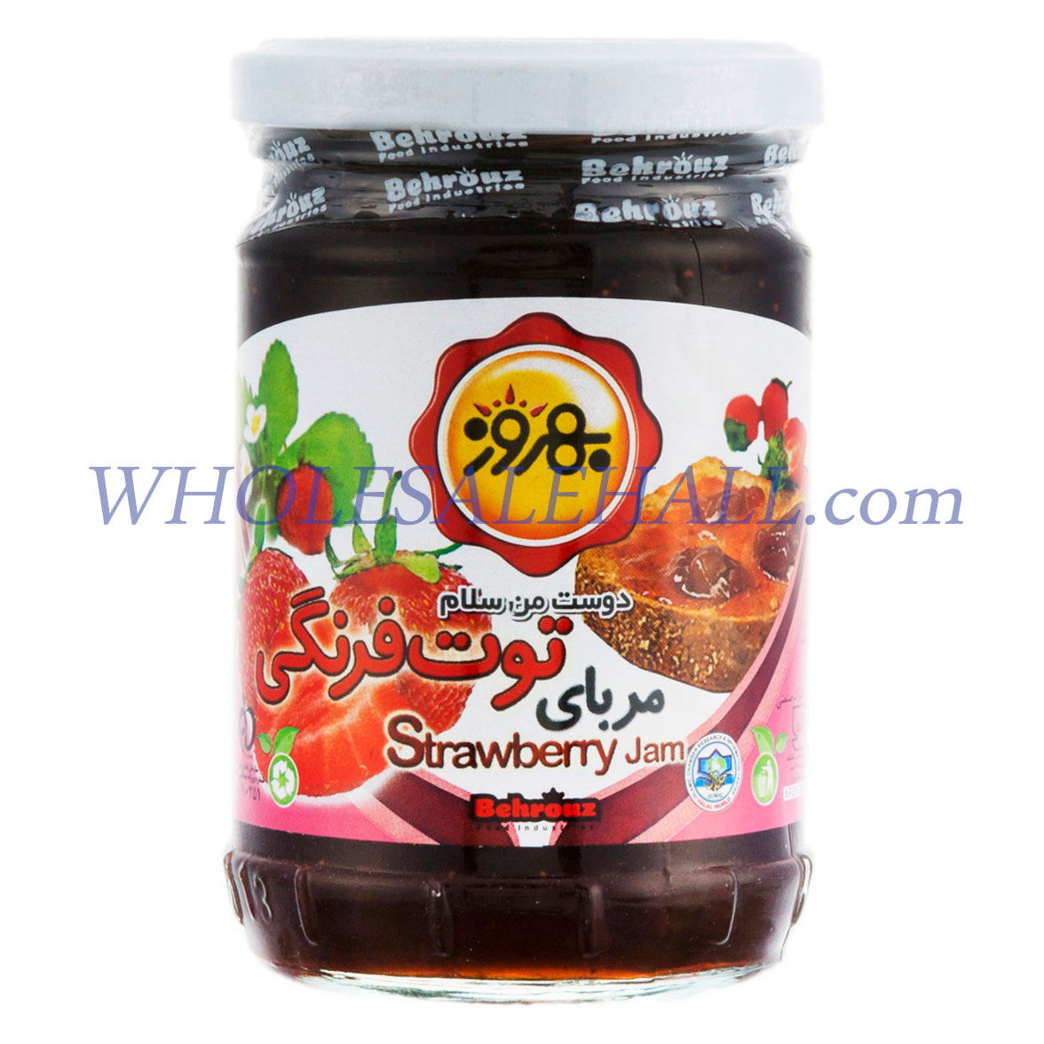Strawberry jam 320 grams Behrouz