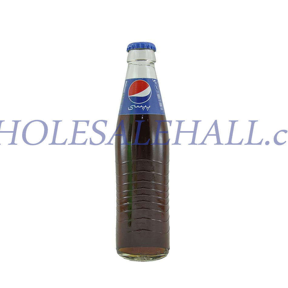 نوشابه پپسی کولا شیشه یکبار مصرف 250 سی سی