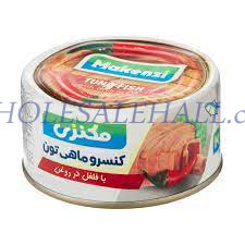 Mackenzai canned fish with pepper in vegetable oil 180 g
