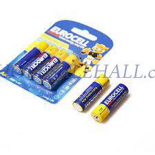 خرید عمده باتری کربن زینک نیم قلمی کارتی 4 عددی  EUROCELL