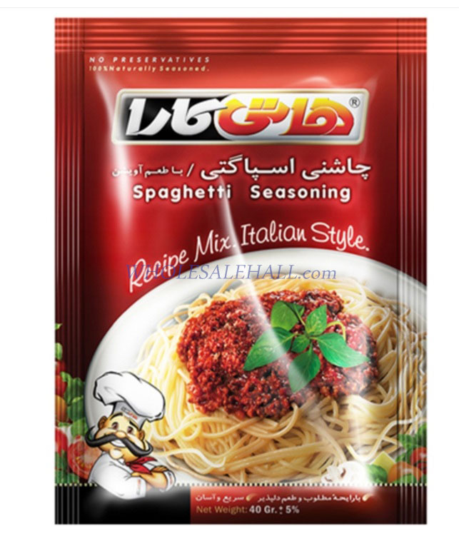 Spaghetti seasoning;