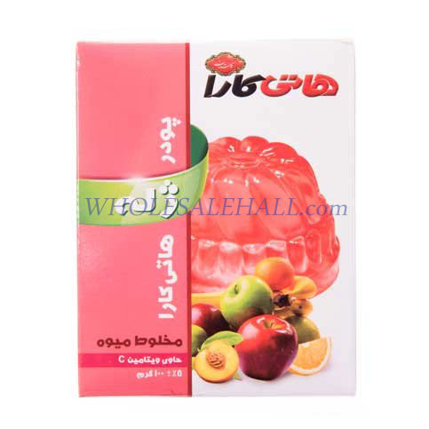Jelly Powder Multi -Fruit 100 grams of Kara