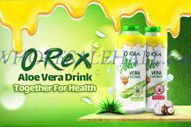 Aloe Vera Arcue drink with Dragon and Mangstine 1000 cc