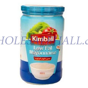 Low -fat mayonnaise 600 grams of kimbal (12 pcs per carton)