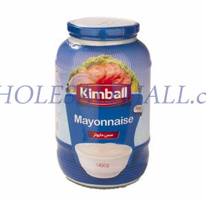 Reduced mayonnaise 1400 g kimbal (6 pcs per carton)