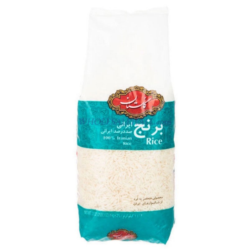 خرید عمده برنج ايراني يک کيلويي گلستان