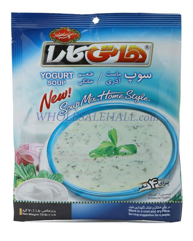 Azeri yogurt soup 70 grams hot