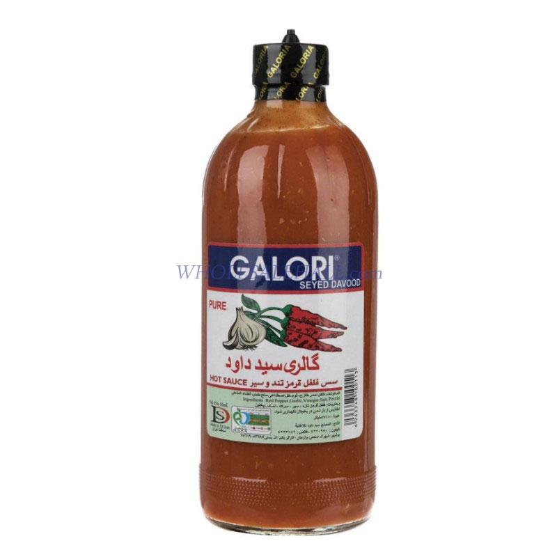 Gallery of red pepper sauce and garlic