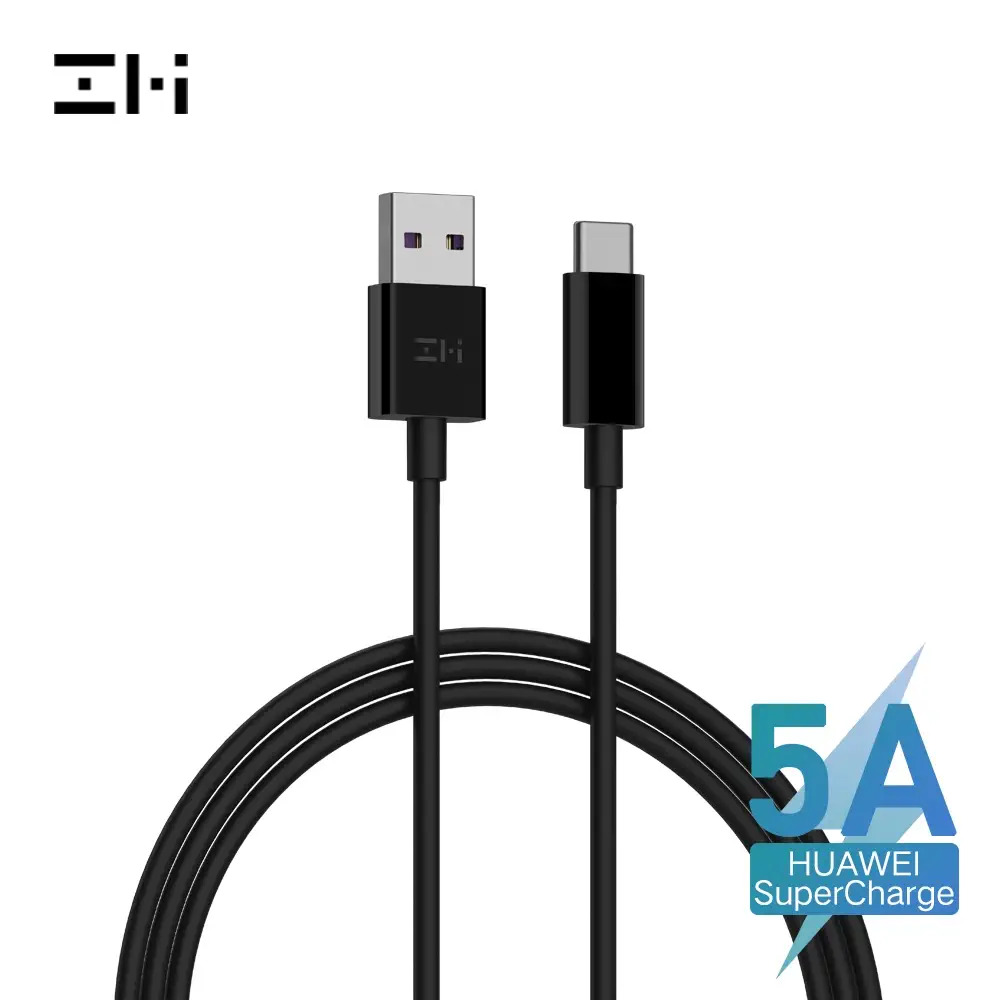 خرید عمده کابل شارژ USB A به Type-C زد ام آی 5 آمپر مدل ZMI AL705 5A