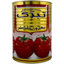 خرید عمده رب گوجه فرنگی 4 کیلوگرمی تبرک
