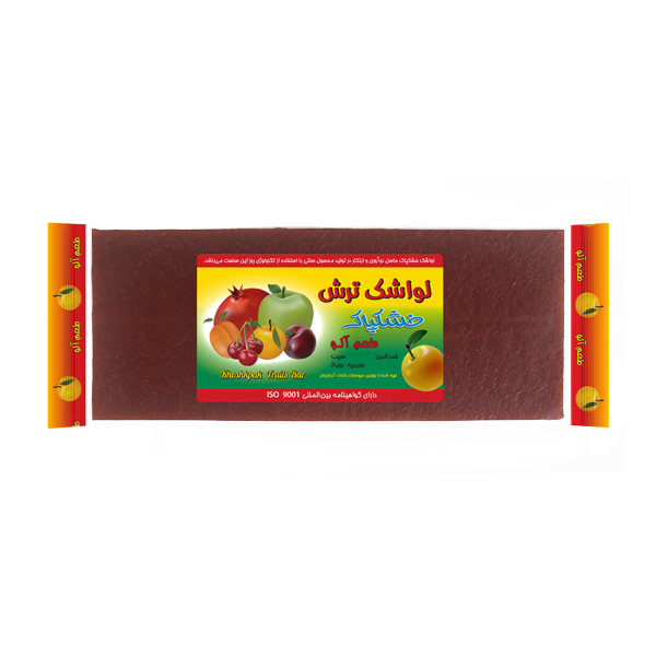 wholesale 90 gram apricot lavash with cellophane package, from khoshkpak brand