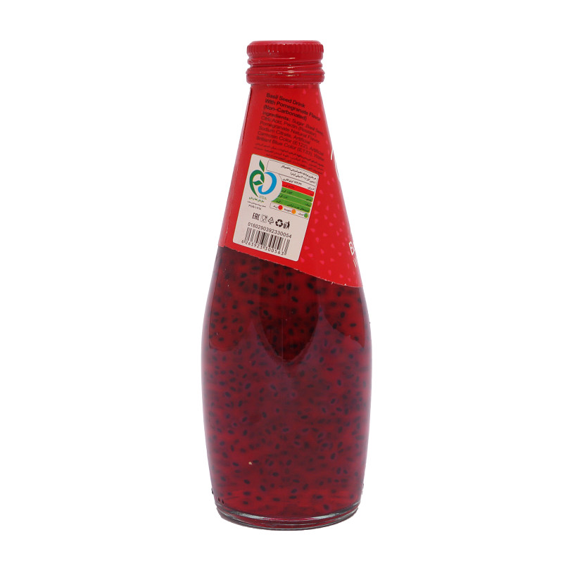 Glass ۱۰۰ cc with pomegranate taste of Auta brand
