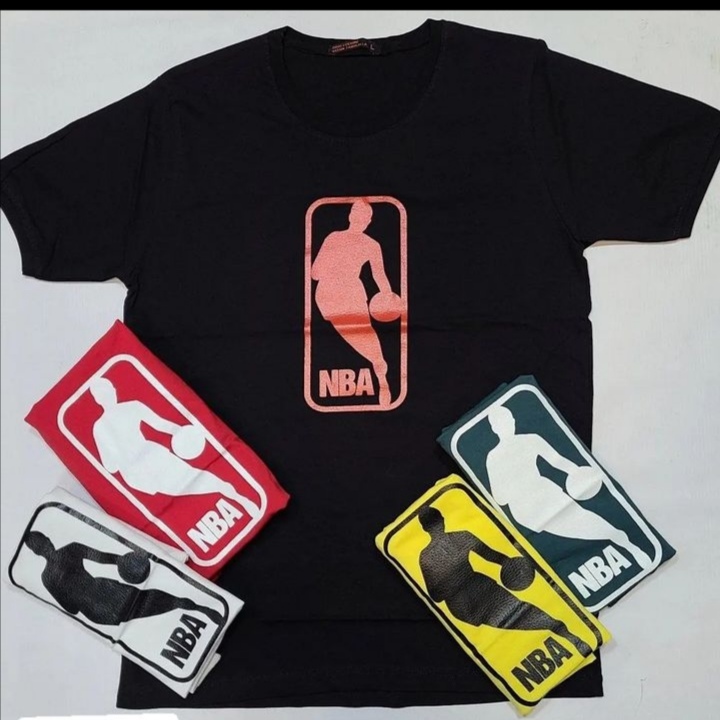 Men's T -Shirt NBA Design Cotton