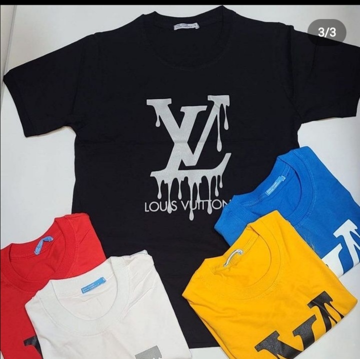 Men's T -Shirt LV Design Cotton