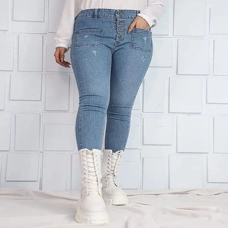 Suitable front pocket jeans fit 38 to 50 colors